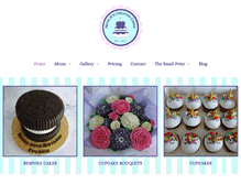 Tablet Screenshot of nataliescreativecakes.com